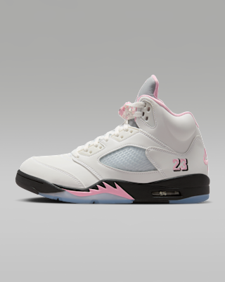 Air Jordan 5 Retro 'Medium Soft Pink' Men's Shoes. Nike ID